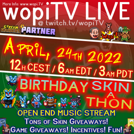 Birthday Skinathon!