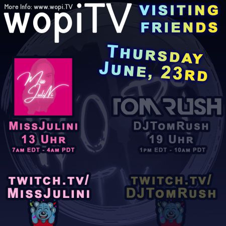 wopiTV visiting Friends: MissJulini